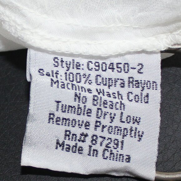 Johnny Was White Eyelet Crochet Cupra Ultra Light Jacket Topper Sz Small - Picture 7 of 9